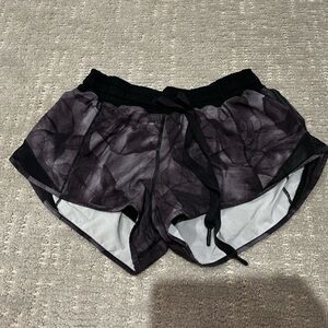 Black Smoke Lululemon Shorts